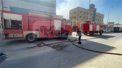 ماس كهربائي يشعل النيران في مصنع شوكولاتة بالقاهرة الجديدة