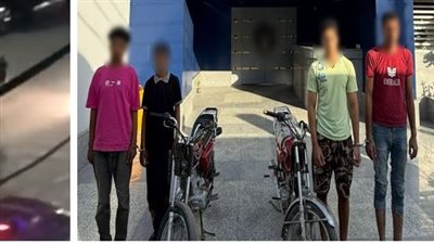  فيديوالاستعراض بالدراجات البخارية في سوهاج يضع 4 شباب تحت طائلة القانون 