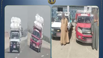 القبض على قائدى سيارتين فى أسيوط عرضا حياة المواطنين للخطر
