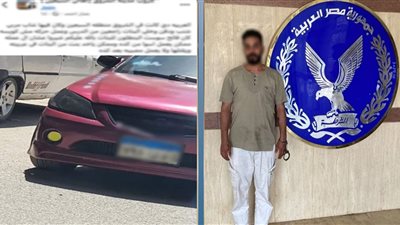 سقوط سائق  تحرش بطفلتين داخل سيارة أثناء توصيلهما بمدينة الشروق