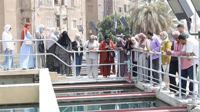 جانب من الزيارة