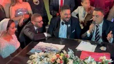 بحضور أحمد السقا.. محمد محسن يحتفل بزفافه بعد نجاحه في “العتاولة”