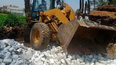 حملات بمراكز ومدن بني سويف في ملفات النظافة والتجميل ومواجهة التعديات