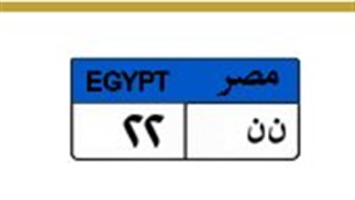 بـ 425 ألف جنيه.. «ن ن 22» تشعل مزاد اللوحات المعدنية المميزة