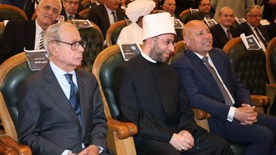 وزير الأوقاف يشارك في حفل تأبين الراحل مفيد شهاب