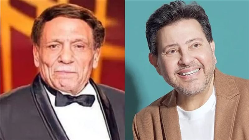 هاني شاكر وعادل إمام
