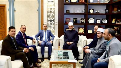 المفتي يستقبل مدير صندوق مكافحة الإدمان لتعزيز جهود مواجهة تعاطي المواد المخدرة