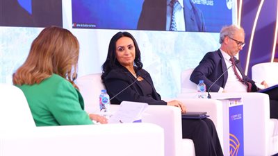 وزيرة التضامن الاجتماعي تشارك في جلسة 