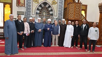 وزير الأوقاف يتفقد مسجد يوسف الصحابي ويُوجِّه بتطوير ملحقه وتكثيف الأنشطة