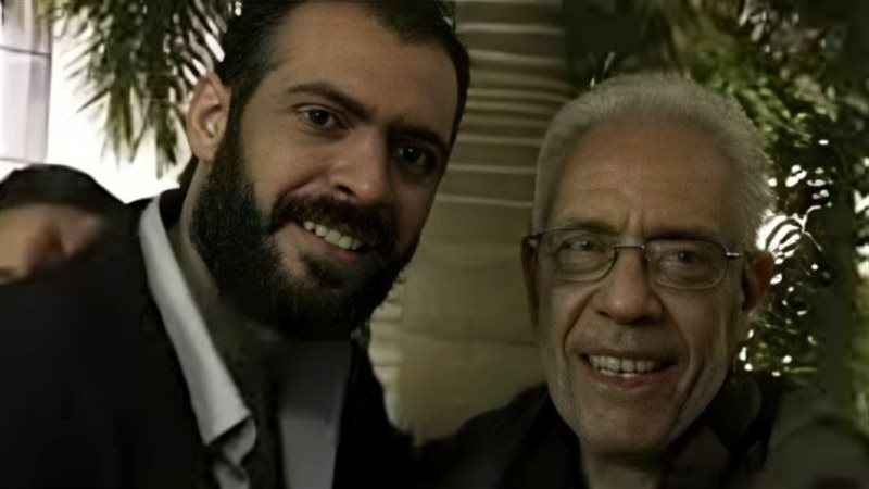 المخرج وليد الحلفاوي ووالده نبيل الحلفاوي