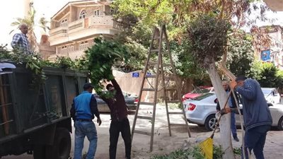 تطوير شبكات الصرف الصحي والمسطحات الخضراء وحملات مكبرة لفرض الانضباط ببورسعيد