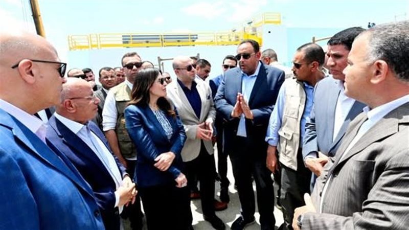 جانب من جولة وزيرة الاسكان 