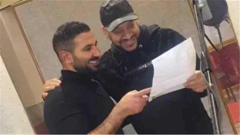عصام كاريكا وأحمد سعد