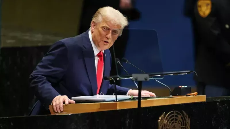 الرئيس الأمريكي دونالد ترامب