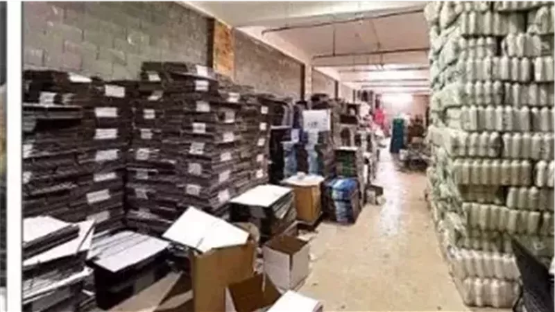 جانب من المضبوطات