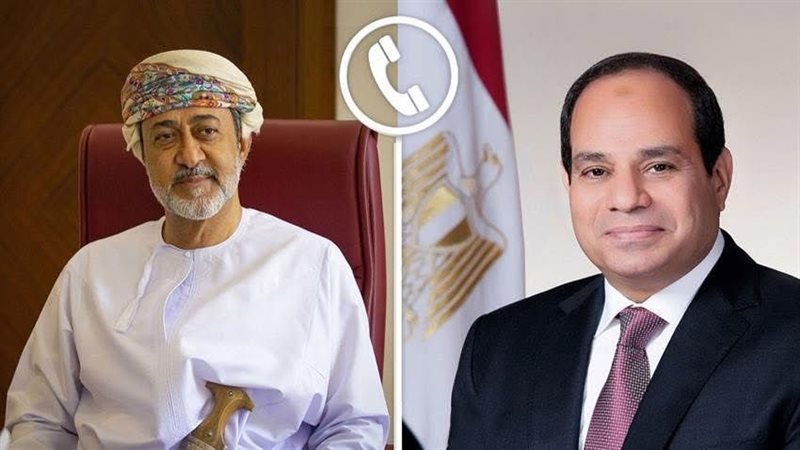 الرئيس السيسي ونظيره العماني 