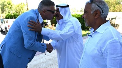 محافظ جنوب سيناء يشارك في ورشة حول مشروع زراعي اقتصادي متكامل بنويبع