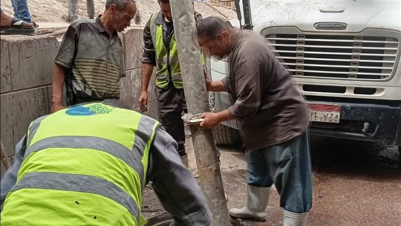 أعمال شفط المياه