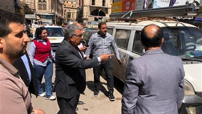 محافظ الدقهلية يقود حملة مكثفة لإزالة الإشغالات بحي غرب المنصورة