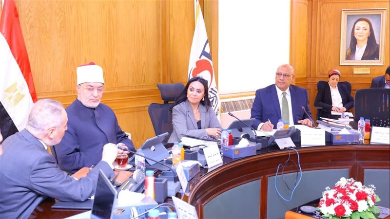  مايا مرسي وزيرة التضامن الاجتماعي