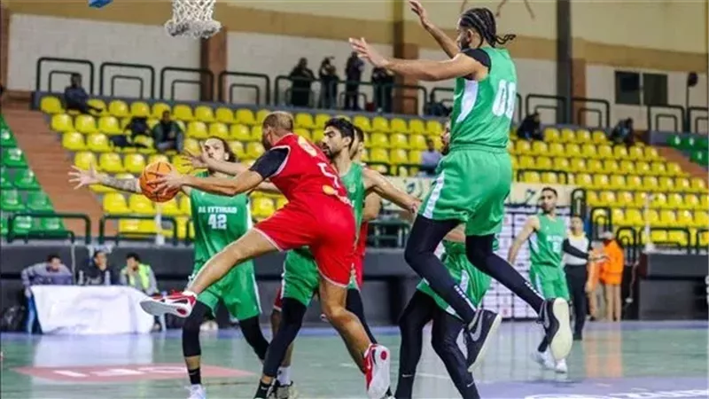 الأهلي والاتحاد كرة سلة