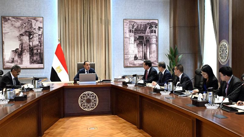 رئيس الوزراء يستقبل رئيس وكالة أنباء شينخوا الصينية