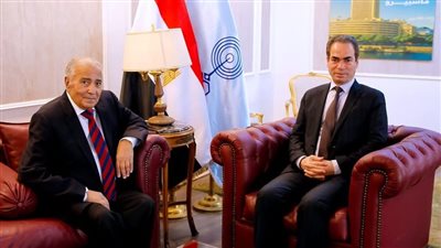  وصول الشاعر الكبير فاروق جويدة صالون ماسبيرو الثقافي