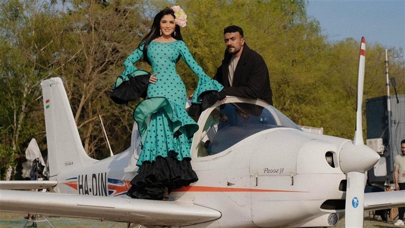 أحمد العوضي ومي عمر في فيلم “شمشون ودليلة”