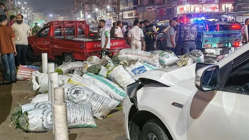 صورة من موقع الحادث 