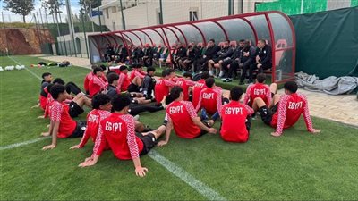 منتخب الناشئين يواصل تدريباته استعدادًا لمواجهة كوت ديفوار في كأس الأمم الأفريقية
