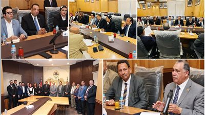 وفد التنسيقية يبحث مع نقيب المحامين التعاون التشريعي ودعم قضايا العدالة