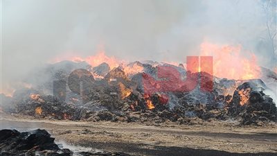 خسائر بالملايين.. السيطرة على حريق شونة كتان بشبراملس في الغربية دون إصابات