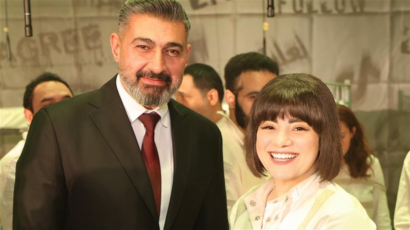 ياسر جلال وإسراء عصام 