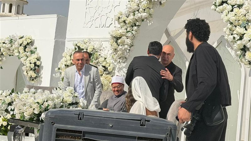 عقد قران ابنة إبراهيم حسن