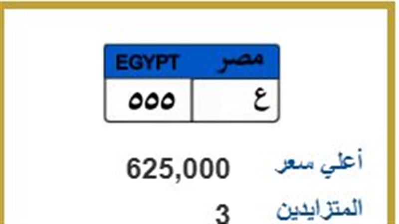 لوحة معدنية مميزة  