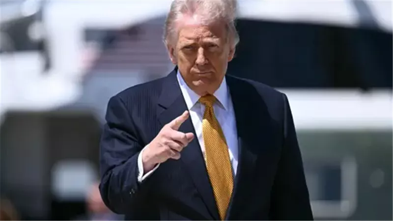 الرئيس الأمريكي دونالد ترامب