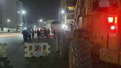 إجراءات مرورية جديدة لرفع معدلات الأمان بشارع مصطفى كامل بحي ثان المنتزة