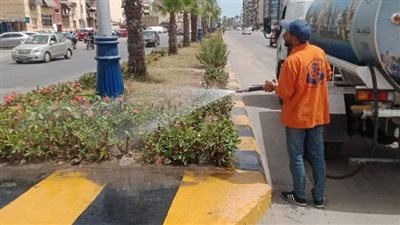 إنشاء محاور جديدة وتطوير الميادين التاريخية وحملات مكبرة ببورسعيد