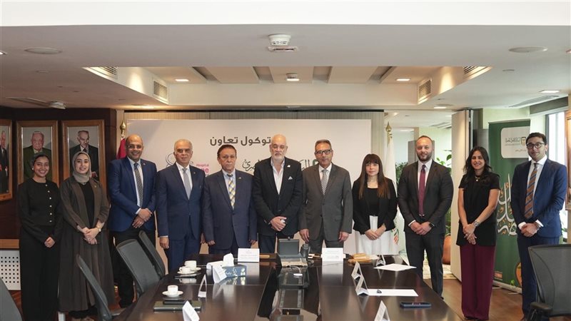 البنك الأهلي المصري يدعم مستشفى نيل الأمل 