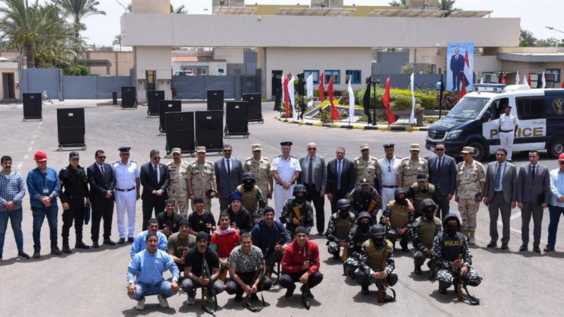 التدريب العملي المشترك «صقر 168»