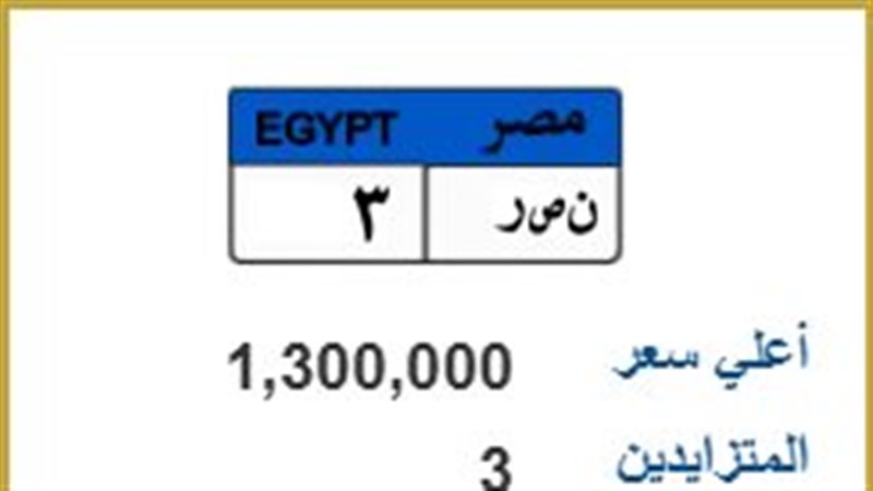 لوحة معدنية مميزة 