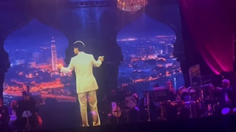 حفل هولوجرام لعبدالحليم حافظ في المغرب