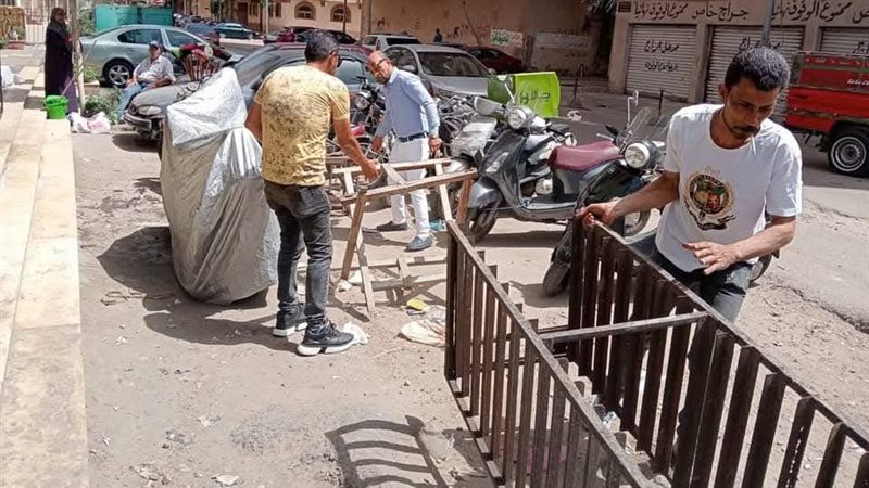 إزالة الإشغالات والتعديات 