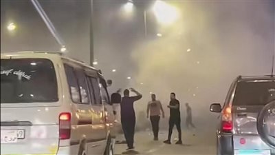 ميكروباص يطير في سيدي جابر..انقلاب سيارة أجرة وتصادمها بسيارتين يثير الذعر بالإسكندرية