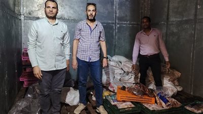 ضبط 2553 كيلو لحوم ودواجن غير صالحة و60 لتر زيت فاسد بأسيوط
