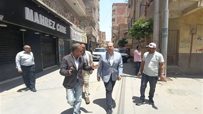 نائب محافظ الجيزة يتابع مشروعات «حياة كريمة» بالصف