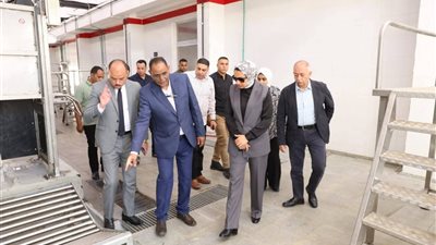 لاستقبال أضاحي المواطنين مجانا محافظ الوادي الجديد تتابع جاهزية مجزر الخارجة المطور