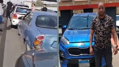  ضبط طباخ تسبب في حادث تصادم أعلى كوبري بمدينة نصر.. وهذه عقوبته 