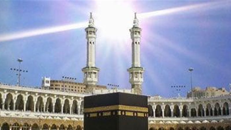 تعامد الشمس علي الكعبة
