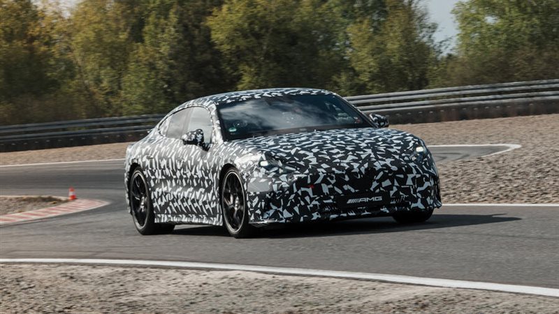 مرسيدس AMG GT الكهربائية بقوة 1169 حصان السيارات الرياضية